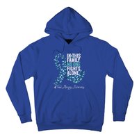 Food Allergies Awareness Month Teal Ribbon Gift Hoodie