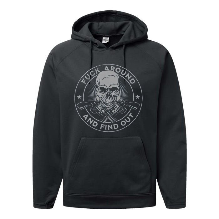 Fuck Around And Find Out Performance Fleece Hoodie