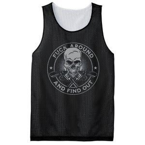 Fuck Around And Find Out Mesh Reversible Basketball Jersey Tank