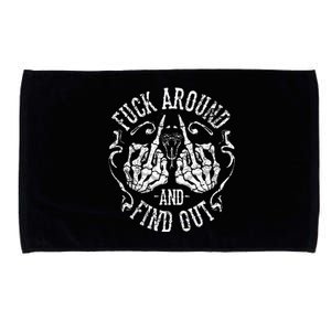 Fuck Around And Find Out Microfiber Hand Towel