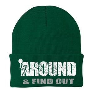 Fuck Around And Find Out Knit Cap Winter Beanie