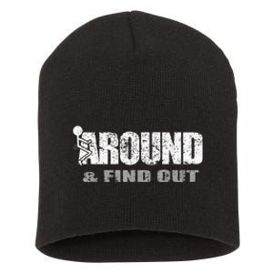 Fuck Around And Find Out Short Acrylic Beanie