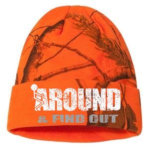 Fuck Around And Find Out Kati Licensed 12" Camo Beanie