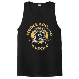 Fiddle Around And Find Out Funny Raccoon PosiCharge Competitor Tank