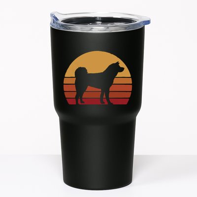 Funny Akita Art Men Women Dog Walker Veterinarian Dog Sitter Tumbler