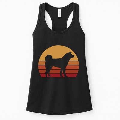 Funny Akita Art Men Women Dog Walker Veterinarian Dog Sitter Womens Tank Top