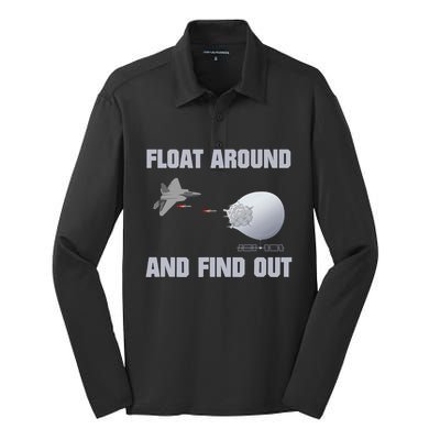 Float Around And Find Out Silk Touch Performance Long Sleeve Polo