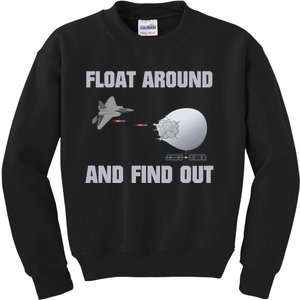 Float Around And Find Out Kids Sweatshirt