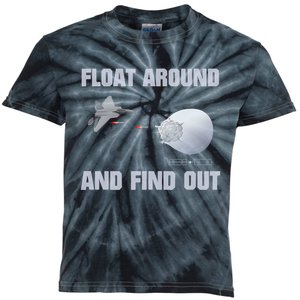 Float Around And Find Out Kids Tie-Dye T-Shirt