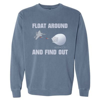 Float Around And Find Out Garment-Dyed Sweatshirt