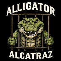 Funny Alligator Alcatraz Jail Prison Gator Sustainable Bucket Hat