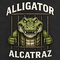 Funny Alligator Alcatraz Jail Prison Gator Beanie