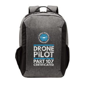 Federal Aviation Administration Certified Drone Pilot Gift Funny Gift Vector Backpack