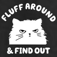 Fluff Around And Find Out Funny Angry Cat Cool Comfort Performance Bucket Hat