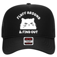 Fluff Around And Find Out Funny Angry Cat Hat