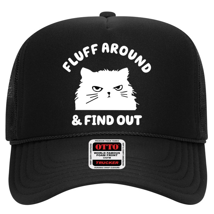 Fluff Around And Find Out Funny Angry Cat Hat