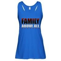 Family Above All Roman Wrestler Ladies Essential Flowy Tank