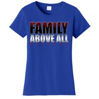 Family Above All Roman Wrestler Women's T-Shirt