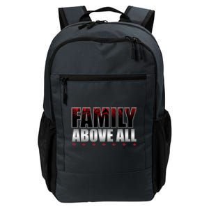 Family Above All Roman Wrestler Daily Commute Backpack