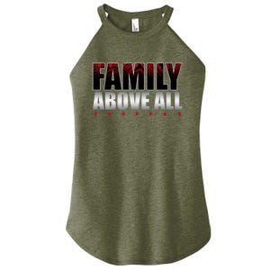 Family Above All Roman Wrestler Women's Perfect Tri Rocker Tank