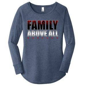 Family Above All Roman Wrestler Women's Perfect Tri Tunic Long Sleeve Shirt