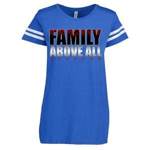 Family Above All Roman Wrestler Enza Ladies Jersey Football T-Shirt