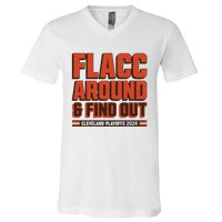 Flacc Around And Find Out V-Neck T-Shirt