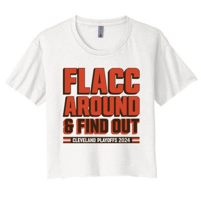 Flacc Around And Find Out Women's Crop Top Tee