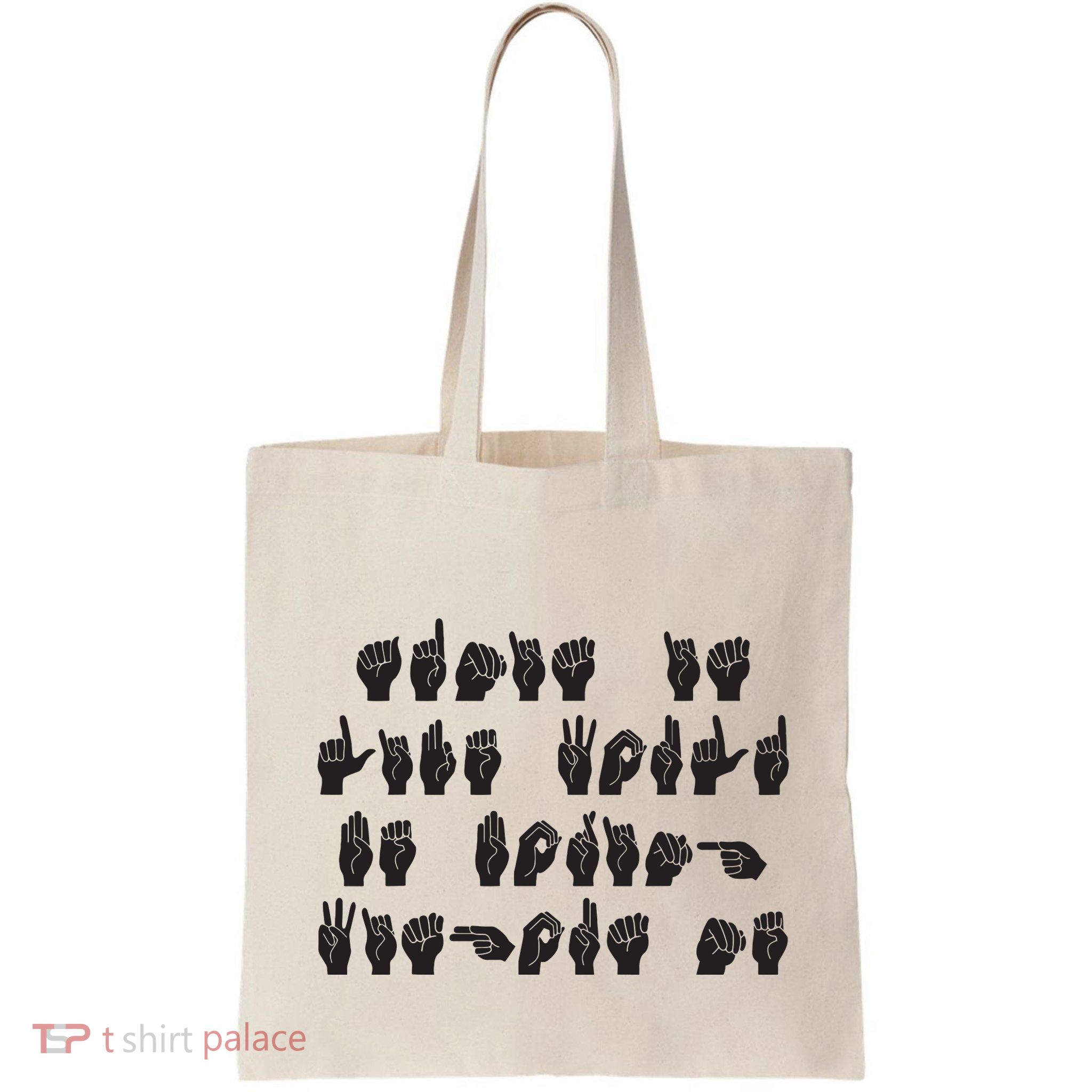 Funny ASL American Sign Language Bag