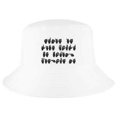 Funny ASL American Sign Language Cool Comfort Performance Bucket Hat