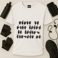 Funny ASL American Sign Language Performance Shirt