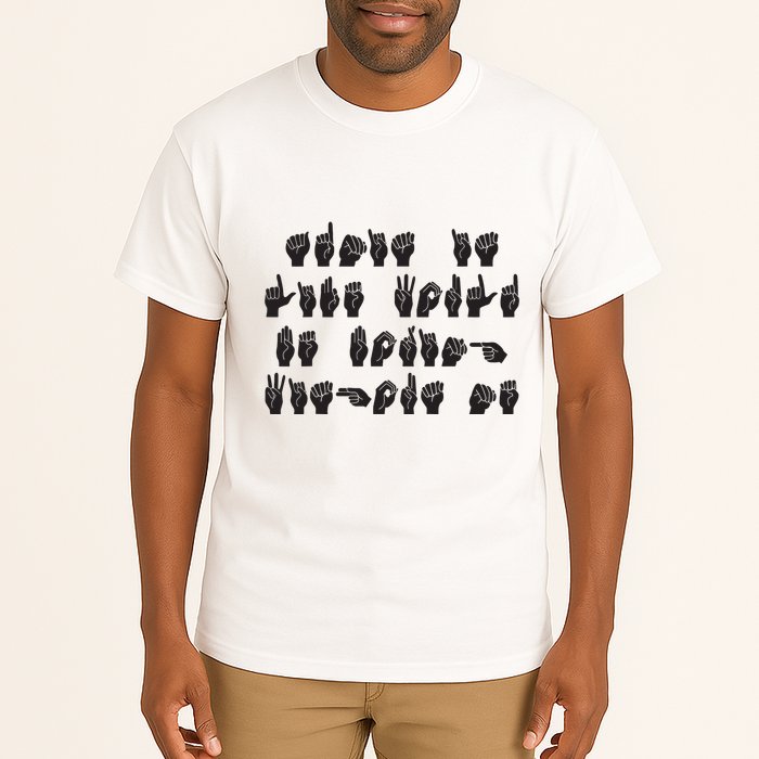 Funny ASL American Sign Language Tall T-Shirt
