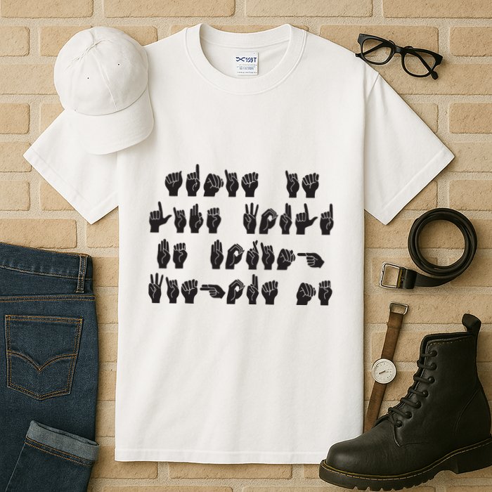 Funny ASL American Sign Language Tall T-Shirt
