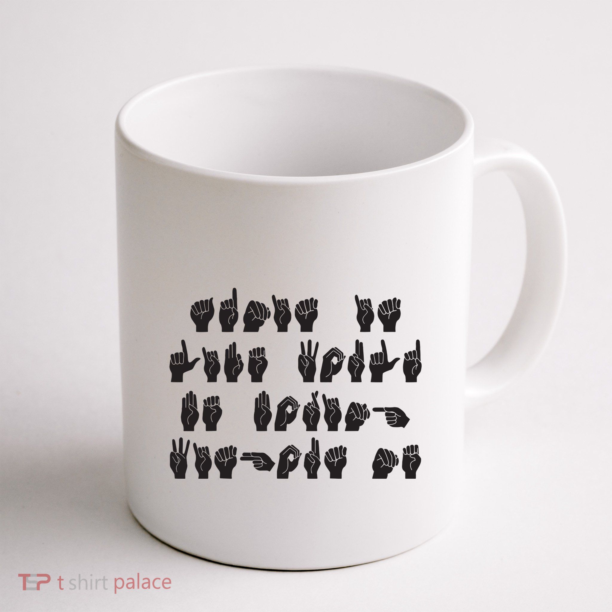 Funny ASL American Sign Language Mug
