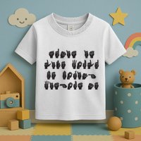 Funny ASL American Sign Language Toddler T-Shirt