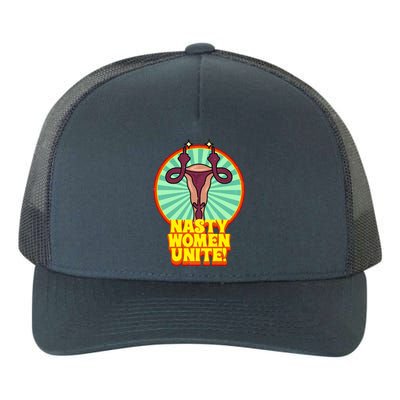 Feminist Af Activist Gift Nasty Unite Gift Yupoong Adult 5-Panel Trucker Hat