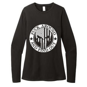 Fuck Around And Find Out Womens CVC Long Sleeve Shirt