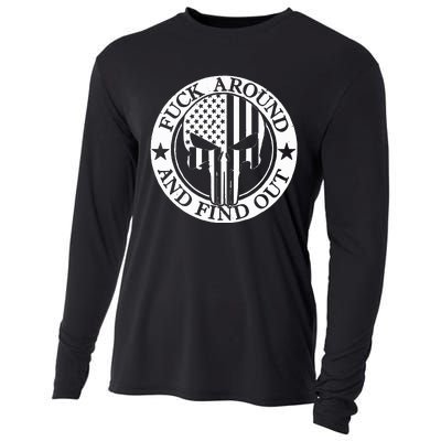 Fuck Around And Find Out Cooling Performance Long Sleeve Crew