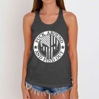 Fuck Around And Find Out Women's Knotted Racerback Tank