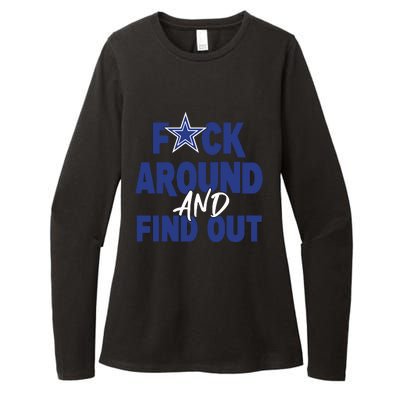 Fuck Around And Find Out Womens CVC Long Sleeve Shirt