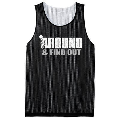 Funk Around And Find Out Mesh Reversible Basketball Jersey Tank