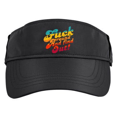 Fuck Around And Find Out FAFO F Around And Find Out Adult Drive Performance Visor