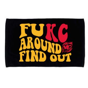 Fuck Around And Find Out Cool Chiefs Football Design Microfiber Hand Towel