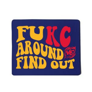 Fuck Around And Find Out Cool Chiefs Football Design Mousepad