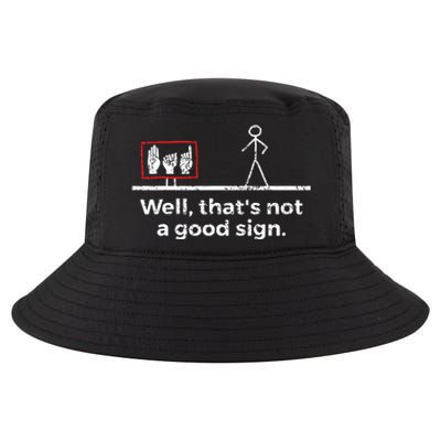 Funny ASL American Sign Language Cool Comfort Performance Bucket Hat