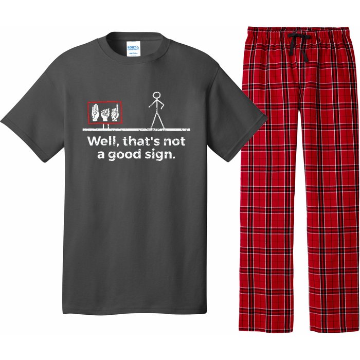 Funny ASL American Sign Language Pajama Set