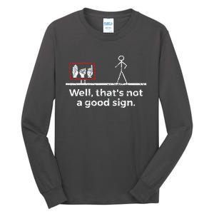 Funny ASL American Sign Language Tall Long Sleeve T-Shirt