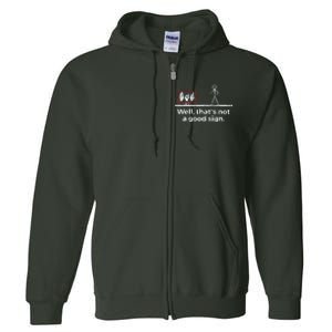 Funny ASL American Sign Language Full Zip Hoodie