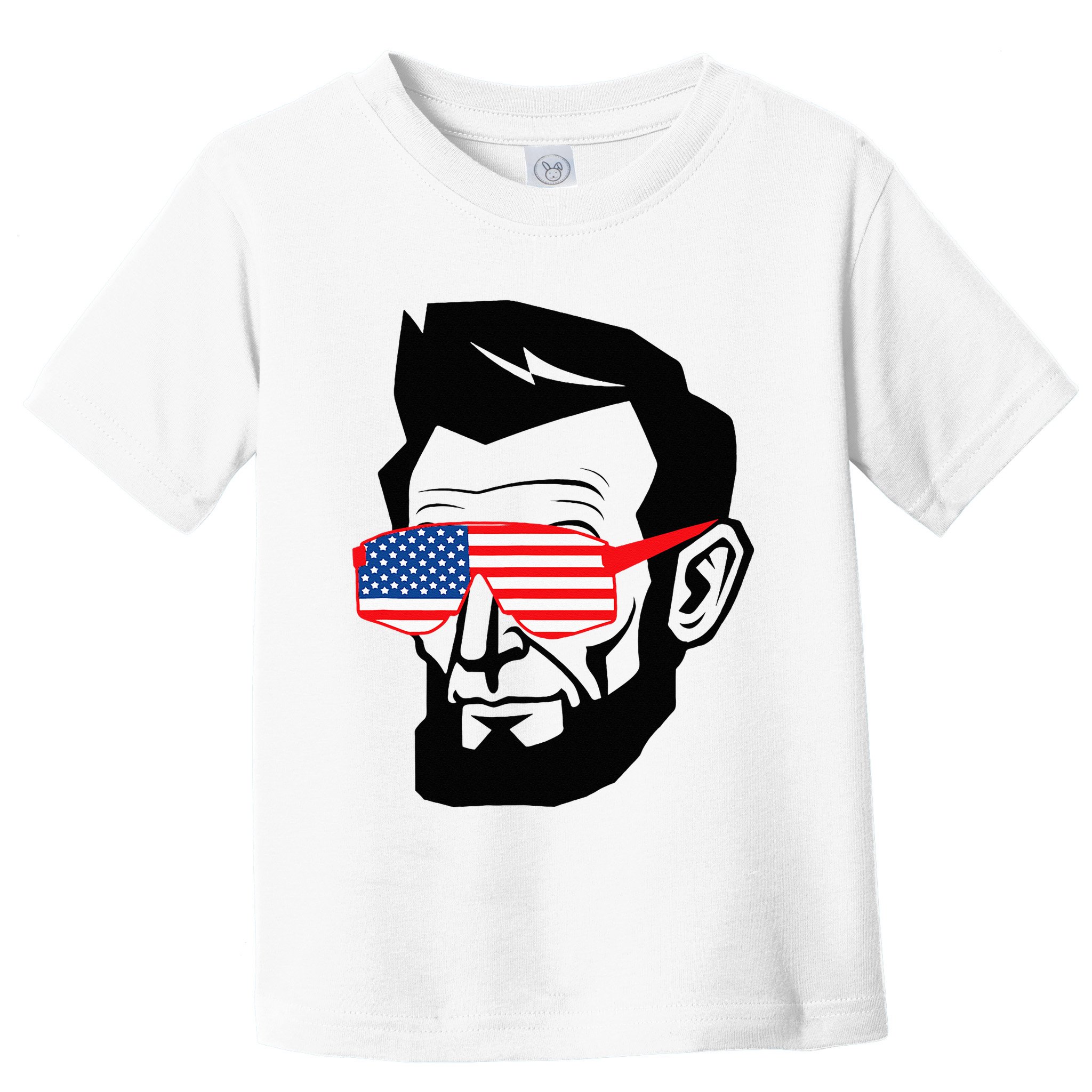 Funny Abraham Abe Lincoln July 4th Funny Toddler T-Shirt