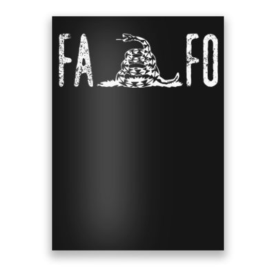 Fuck Around And Find Out Fafo F Around And Find Out Poster